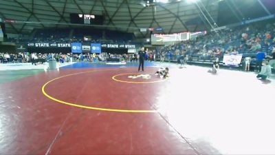 70 lbs Cons. Round 3 - Grant Lancaster, Port Angeles Wrestling Club vs Colton Bennett, Team Newport Tornadoes Wrestling Club