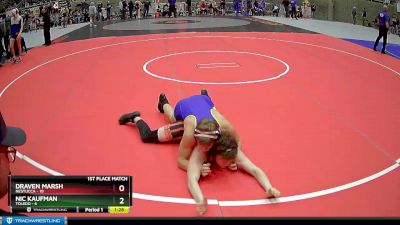 140 lbs Placement (4 Team) - Nic Kaufman, Toledo vs Draven Marsh, Nestucca