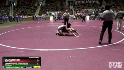 138 lbs Quarterfinal - Grayson Scott, Prattville vs Denarvious Anderson, Opelika Hs