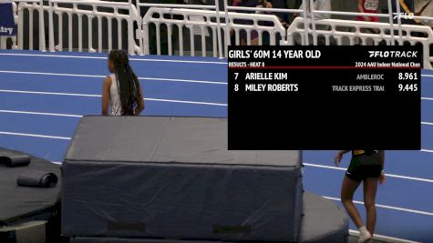 Youth Girls' 60m, Prelims 9 - Age 14