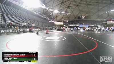 2A 106 lbs Champ. Round 1 - Roberto Rivera-Jesus, Black Hills vs Max Swetnam, Anacortes