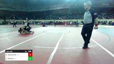 160 lbs Final - Armando Newcomb, Jay Wrestling Club vs JaKoby Petree, Stillwater