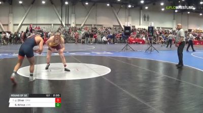 149 lbs Round of 32 - Justin Oliver, Central Michigan vs Sam Krivus, Virginia