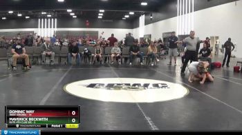 100 lbs Round 1 (8 Team) - Dominic Way, West Virginia vs Maverick Beckwith, Elite Ath Club WE