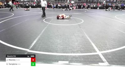 52 lbs Round Of 16 - Jaymes Mooney, Muskego vs Carter Tompkins, King Select