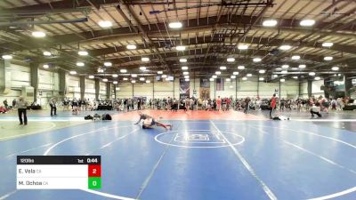 120 lbs Consi Of 32 #2 - Eziequel Vela, CA vs Mateo Ochoa, CA