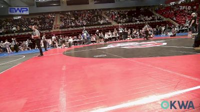 76 lbs Consi Of 4 - Elijah Armenta, Ark City Takedown vs Ryker Collier, Sperry Wrestling Club