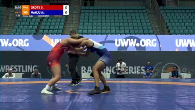 72 kg Bronze - Skylar Grote, USA vs Manju Manju, IND