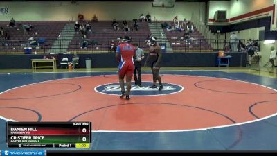 285 lbs Consolation Bracket - Damien Hill, Hardaway Hs vs Cristifer Trice, Carver Birmingham