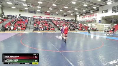 197 lbs Cons. Round 2 - Laith Gilmore, San Francisco State vs Sage Harrison, Western Colorado