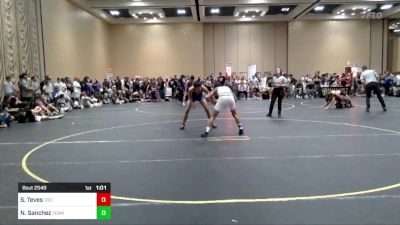 132 lbs Round Of 64 - Stryker Teves, Too Much Mana vs Noah Sanchez, Team Jackrabbits