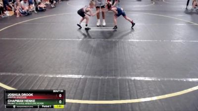 49 lbs Semifinal - Chapman Henke, Palmetto State Wrestling Acade vs Joshua Drook, Gaston Grizzlies