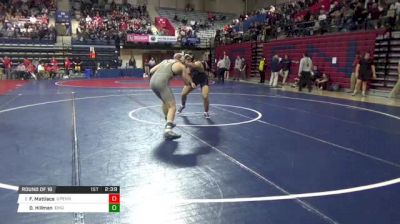 197 lbs Round of 16 - Frank Mattiace, Univ Of Pennsylvania vs Derek Hillman, Eastern Michigan