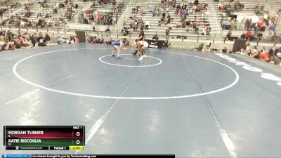 43 lbs Semifinal - Morgan Turner, IL vs Katie Biscoglia, IA