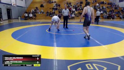 182 lbs Semifinal - Lars Michaelson, Bremerton vs Taylor Delmendo, North Kitsap
