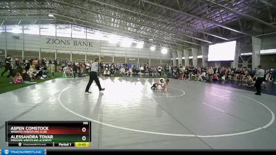 69 lbs Round 3 - Alessandra Tovar, Prosser Wrestling Academy vs Aspen Comstock, Wasatch Wrestling Club