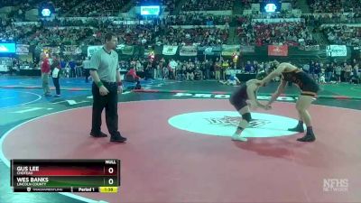 Quarterfinal - Wes Banks, Lincoln County vs Gus Lee, Choteau