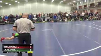 130 lbs Round 4 (6 Team) - Riley Pankratz, South Dakota Lightning vs Caden Zomer, South Dakota Thunder