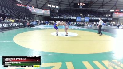 1B/2B 285 Champ. Round 1 - Tommy Hornsby, Onalaska vs Leonardo Cardenas, Okanogan