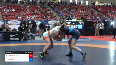 57 kg Quarters - Becka Leathers, TMWC vs Dajan Treder, University Of Providence