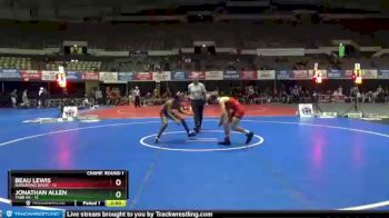 132 lbs Friday 7:30 - Beau Lewis, Nansmond River vs Jonathan Allen, Tabb HS