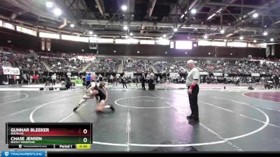 113 lbs Cons. Round 2 - Chase Jensen, Rocky Mountain vs Gunnar Bleeker, Douglas