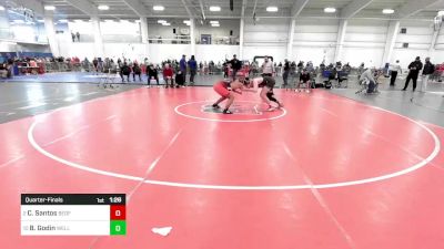 169 lbs Quarterfinal - Camden Santos, Bedford NH vs Brady Godin, Wells ME