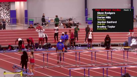 Men's 60m Hurdles, Finals 1