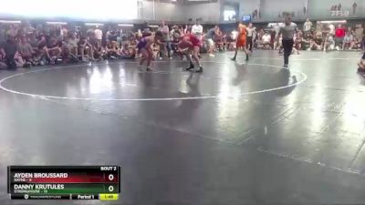 132 lbs Round 1 (16 Team) - Danny Krutules, StrongHouse vs Ayden Broussard, Rayne