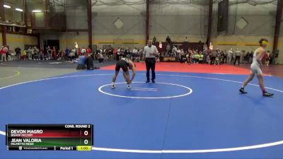 138 lbs Cons. Round 2 - Devon Magro, Bishop McCort vs Jean Valoria, Palmetto Ridge