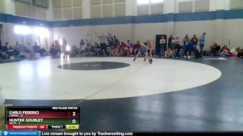 80 lbs Placement (4 Team) - Carlo Federici, Carmel vs Hunter Gourley, Delta