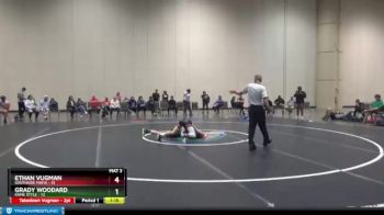 116 lbs Round 3 (6 Team) - Ethan Vugman, Southside Mafia vs Grady Woodard, Kame Style