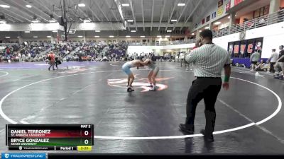 149 lbs Cons. Round 4 - Daniel Terronez, St. Ambrose University vs Bryce Gonzalez, Keiser University