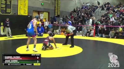 116 lbs Champ. Round 1 - Jesse Harris, Butte Wrestling Club vs Gabriel Nijmeh, Daniel Cormier Wrestling