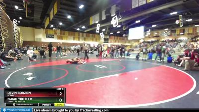 70 lbs Semifinal - Nicholai Hayman, Hemet Youth Wrestling Club vs Beau Junge, Team Temecula Wrestling Club