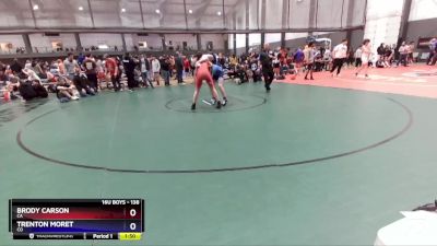 138 lbs Cons. Round 4 - Brody Carson, CA vs Trenton Moret, CO