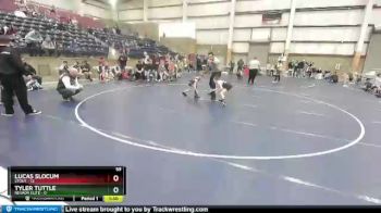 59 lbs Semis & Wb (16 Team) - Tyler Tuttle, Nevada Elite vs Lucas Slocum, Stout