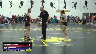 109 lbs Round 3 (16 Team) - Kaitlyn Potter, Elmira vs Jenavi Alejandro, Tiffin