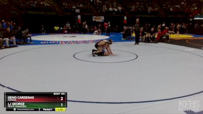 126-5A Quarterfinal - Geno Cardenas, Pomona vs LJ George, Fruita Monument