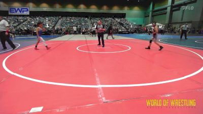 76 lbs Round Of 32 - Nathaniel Hernandez, SoCal Hammers vs Viliami Nau Rarick, Westlake