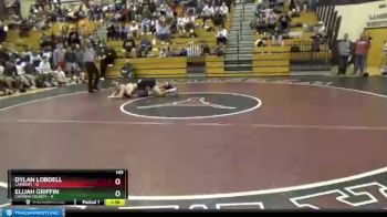 145 lbs Quarterfinals (8 Team) - Elijah Griffin, Camden County vs Dylan Lobdell, Lambert