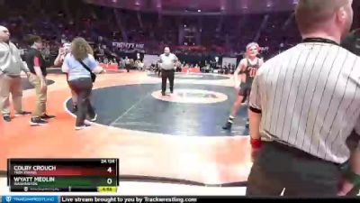 2A 126 lbs Semifinal - Colby Crouch, Troy (Triad) vs Wyatt Medlin, Washington