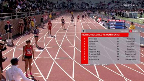 High School Girls' 4x100m Relay, Prelims 5