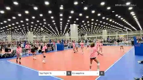 Top flight 15 vs EU sapphire - 2022 JVA World Challenge presented by Nike - Expo Only