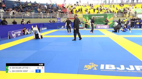 VICTOR DA SILVA LITTIG vs LUCAS DA COSTA VENTURA 2024 Brasileiro Jiu-Jitsu IBJJF