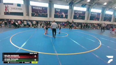 83 lbs Cons. Semi - Rylen Vazquez, 806 Takedown Wrestling vs Ryker Pickard, FM Wrestling Club