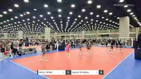 Michio 18 Natl vs Capital 18 Adidas - 2022 JVA World Challenge presented by Nike - Expo Only