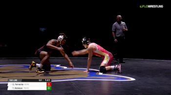 132lbs Final: Carmen Ferrante, Bergen Catholic vs Theorius Robison, Pomona