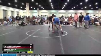 170 lbs Round 4 (8 Team) - Calogero Mazzrillo, Backyard Boyz White vs Bryant Taylor, Dark Knights WC