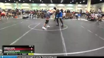 285 lbs Round 4 (8 Team) - Adrian Sans, Southside Mafia vs Shantavous White, Backyard Boyz Blue